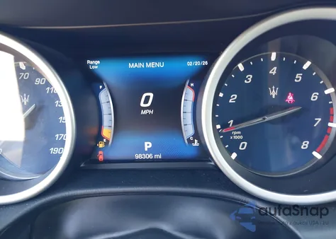 2017 Maserati Ghibli S Q4 z USA, uszkodzony, nr VIN ZAM57RTA0H1212649